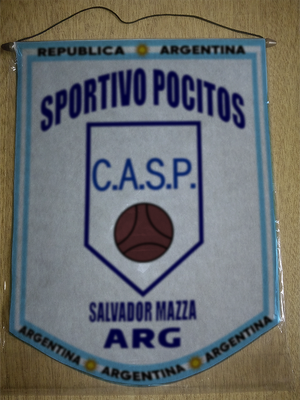 BANDERIN SPORTIVO POCITOS SALVADOR MAZZA SALTA