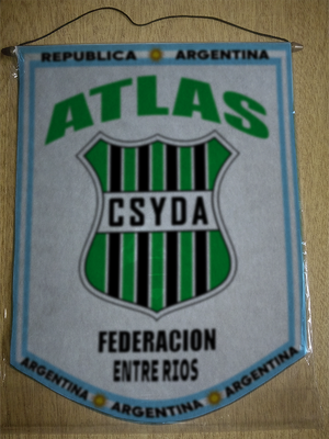 BANDERIN ATLAS FEDERACION ENTRE RIOS