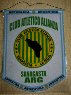 BANDERIN CLUB ATLETICO ALIANZA SANAGASTA