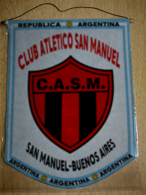 BANDERIN CLUB ATLETICO SAN MANUEL
