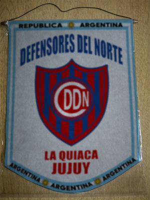 BANDERIN DEFENSORES NORTE LA QUIACA JUJUY