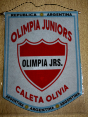 BANDERIN OLIMPIA JUNIORS CALETA OLIVIA