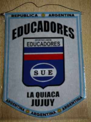 BANDERIN CLUB EDUCADORES LA QUIACA JUJUY