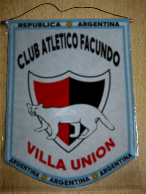 BANDERIN CLUB ATLETICO FACUNDO VILLA UNION