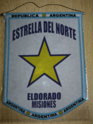 BANDERIN ESTRELLA DEL NORTE ELDORADO