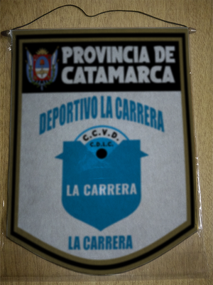 BANDERIN 40 CM DORADO DEPORTIVO LA CARRERA