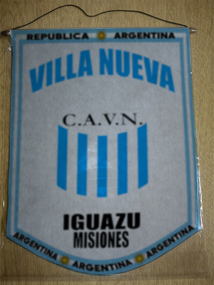 BANDERIN CLUB VILLA NUEVA IGUAZU