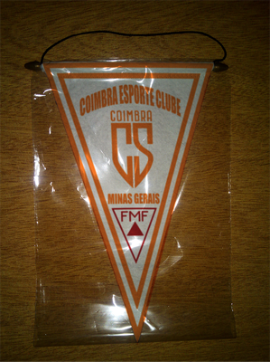 BANDERIN 37CM PAÑO COIMBRA ESPORTE CLUBE DE BELO HORIZONTE
