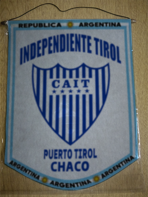 BANDERIN INDEPENDIENTE TIROL CHACO