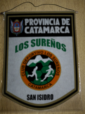 BANDERIN 40 CM DORADO LOS SUREÑOS SAN ISIDRO