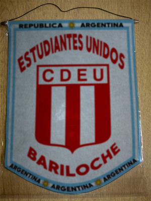 BANDERIN ESTUDIANTES UNIDOS BARILOCHE