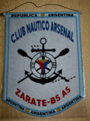BANDERIN CLUB NAUTICO ARSENAL ZARATE