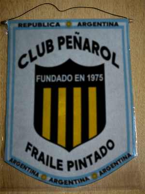 BANDERIN PEÑAROL DE FRAILE PINTADO