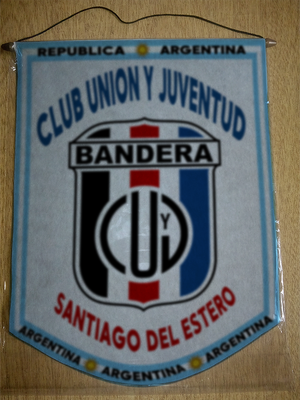 BANDERIN UNION JUVENTUD BANDERA SANTIAGO