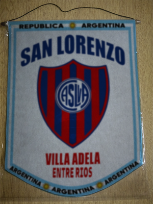 BANDERIN SAN LORENZO VILLA ADELA