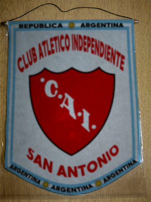 BANDERIN INDEPENDIENTE DE SAN ANTONIO