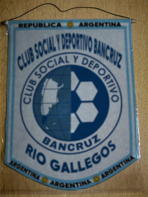 BANDERIN BANCRUZ DE RIO GALLEGOS