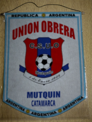 BANDERIN UNION OBRERA MUTQUIN