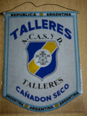 BANDERIN ASOCIACIÓN CIVIL ATLÉTICA SOCIAL Y DESPORTIVO TALLERES (CAÑADÓN SECO)