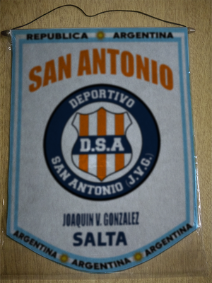 BANDERIN DEPORTIVO SAN ANTONIO JVG SALTA