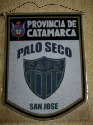 BANDERIN 40 CM DORADO PALO SECO SAN JOSE