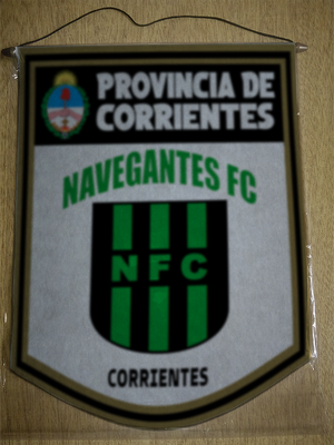 BANDERIN 40CM DORADO NAVEGANTES FC