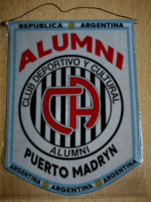 BANDERIN ALUMNI DE PUERTO MADRYN