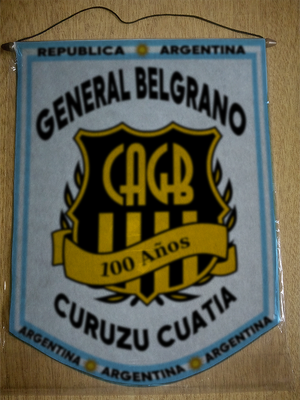 BANDERIN GENERAL BELGRANO CURUZU CUATIA