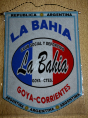 BANDERIN CLUB LA BAHIA GOYA CORRIENTES