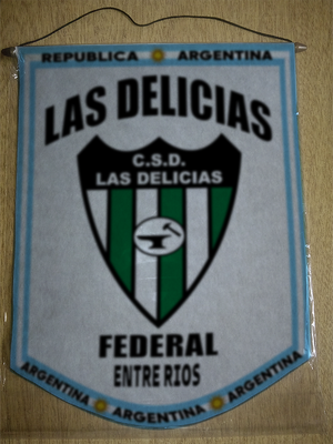 BANDERIN LAS DELICIAS FEDERAL ENTRE RIOS