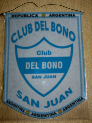 BANDERIN CLUB DEL BONO SAN JUAN