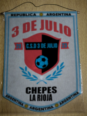 BANDERIN 3 DE JULIO CHEPES