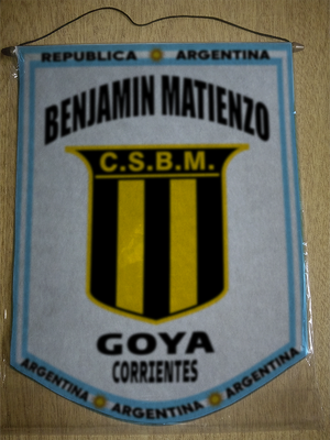 BANDERIN BENJAMIN MATIENZO GOYA