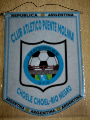 BANDERIN PUENTE MOLINA CHOELE CHOEL