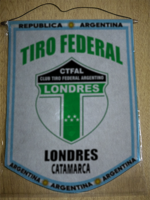 BANDERIN TIRO FEDERAL LONDRES