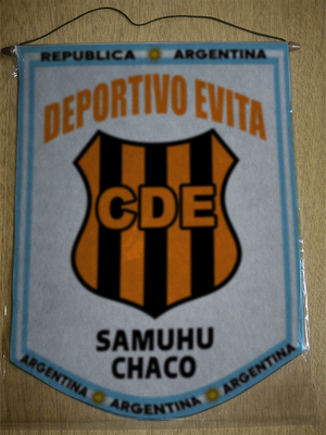 BANDERIN DEPORTIVO EVITA SAMUHU CHACO