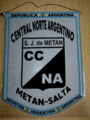 BANDERIN CENTRAL NORTE ARGENTINO METAN SALTA
