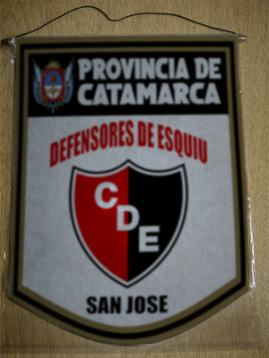 BANDERIN 40 CM DORADO DEFENSORES DE ESQUIU SAN JOSE