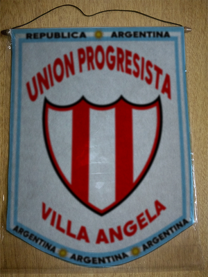 BANDERIN UNION PROGRESISTA VILLA ANGELA
