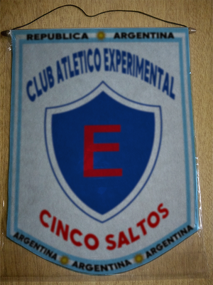 BANDERIN EXPERIMENTAL CINCO SALTOS