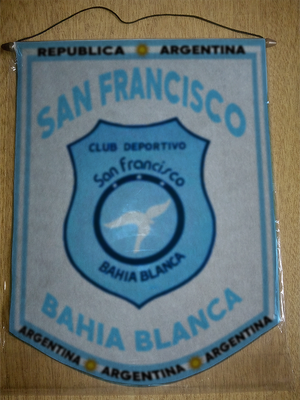 BANDERIN SAN FRANCISCO BAHIA BLANCA