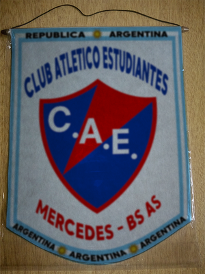 BANDERIN ESTUDIANTES DE MERCEDES