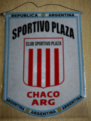 BANDERIN SPORTIVO PLAZA CHACO