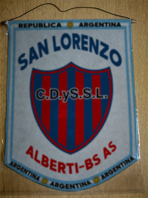 BANDERIN SAN LORENZO DE ALBERTI