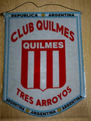 BANDERIN QUILMES DE TRES ARROYOS