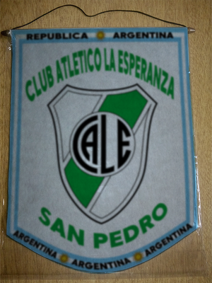 BANDERIN CLUB LA ESPERANZA SAN PEDRO