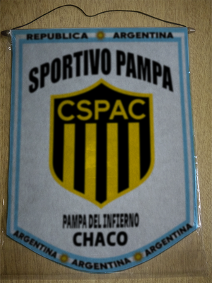 BANDERIN SPORTIVO PAMPA DEL INFIERNO