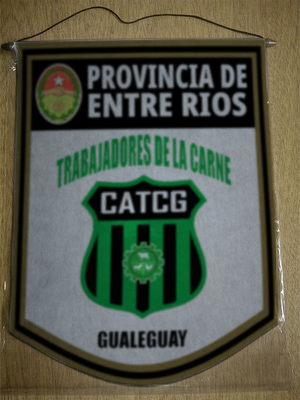 BANDERIN TRABAJADORES CARNE GUALEGUAY