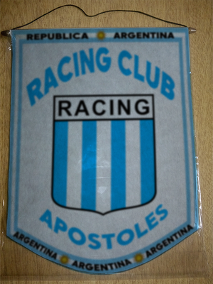 BANDERIN RACING CLUB DE APOSTOLES