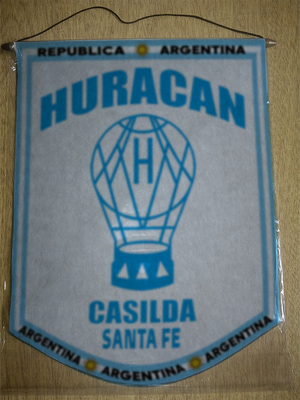 BANDERIN HURACAN CASILDA SANTA FE